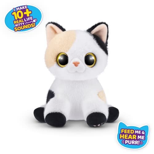 Pets Alive Smitten Kittens Surprise Calico Cat Minx by ZURU Nurture Play Soft Toy Unboxing Adopt Interactive 10 Sounds - Image 5