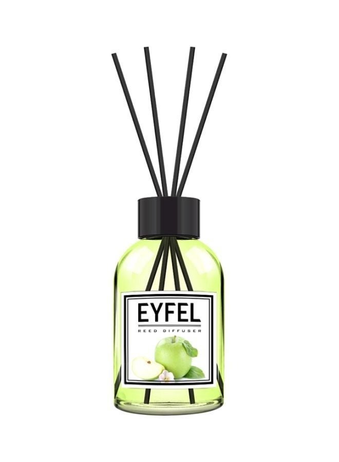 EYFEL Green Apple Fragrance Reed Diffuser | 120ML Long-Lasting Scent with Elegant Diffuser Sticks  - Image 2