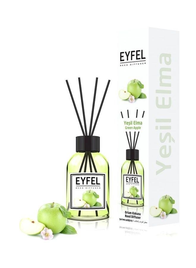 EYFEL Green Apple Fragrance Reed Diffuser | 120ML Long-Lasting Scent with Elegant Diffuser Sticks  - Image 4