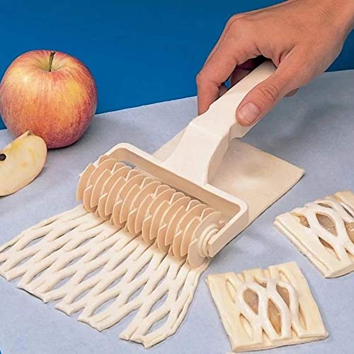 Perfect Pricee Pastry Baking Plastic Mould Netting Roller Cutter - Multicolour - Image 4
