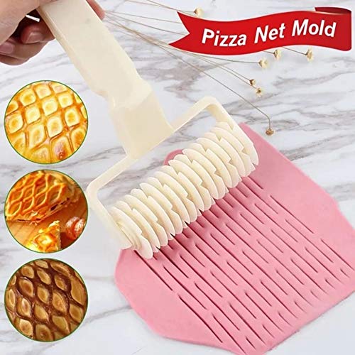 Perfect Pricee Pastry Baking Plastic Mould Netting Roller Cutter - Multicolour - Image 2