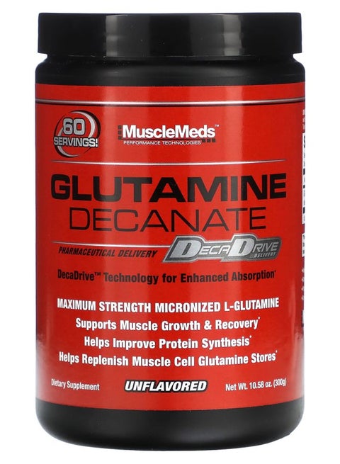 Glutamine Decanate Unflavored 10.58 oz (300 g)