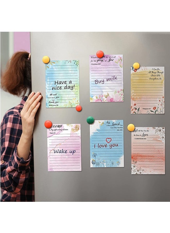 Beyond - 8 Pcs Flower Sticky Notes Set, Adhesive Flower Memo Notes, Index Stickers for Books Office Supplies (Colorful) - Image 1