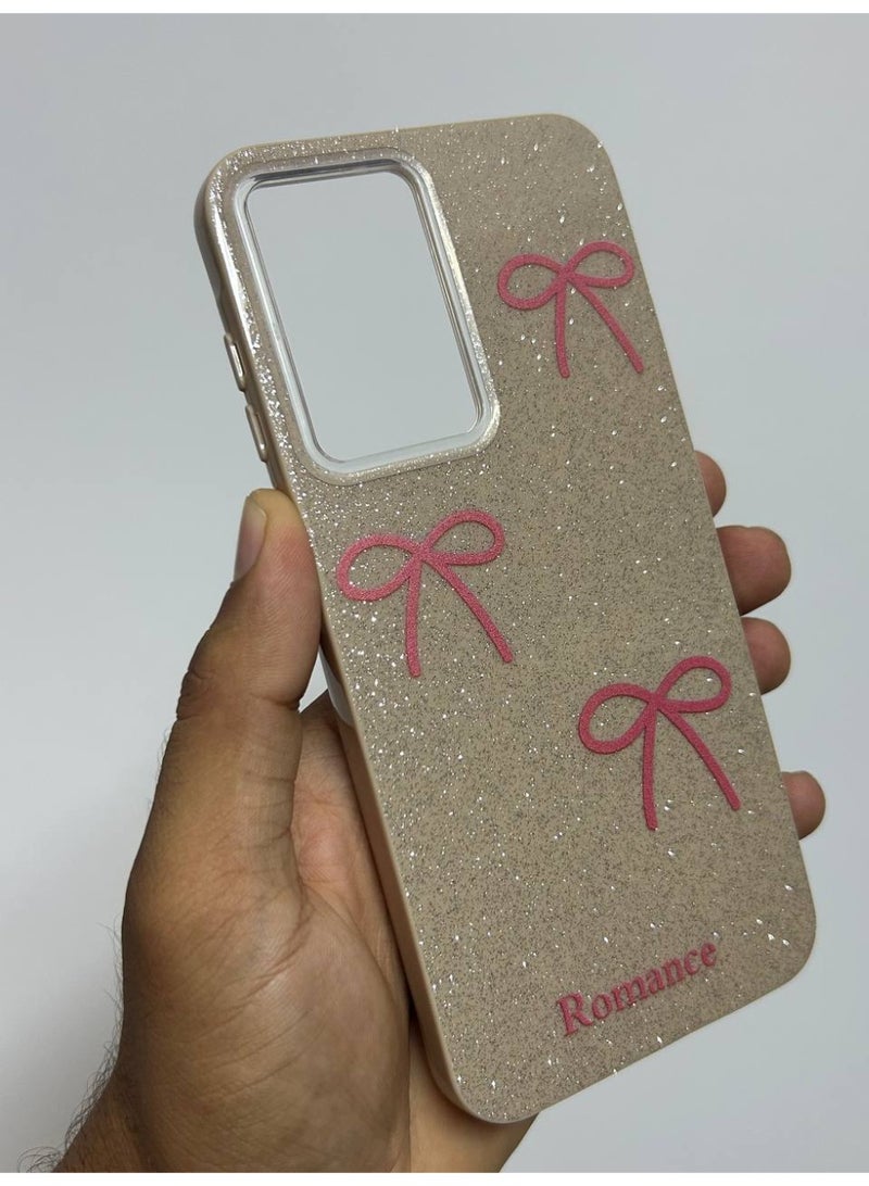 Romance Bow knot Back Cover Compatible with Phone Samsung A36 - Image 1