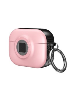 Airpodspro2 Earphone Set For Apple Headphone Lock Soft Shell Protective Shell 3 Generation Creative Earphone Case-Color:Pink-Applicable Models:Airpods Pro