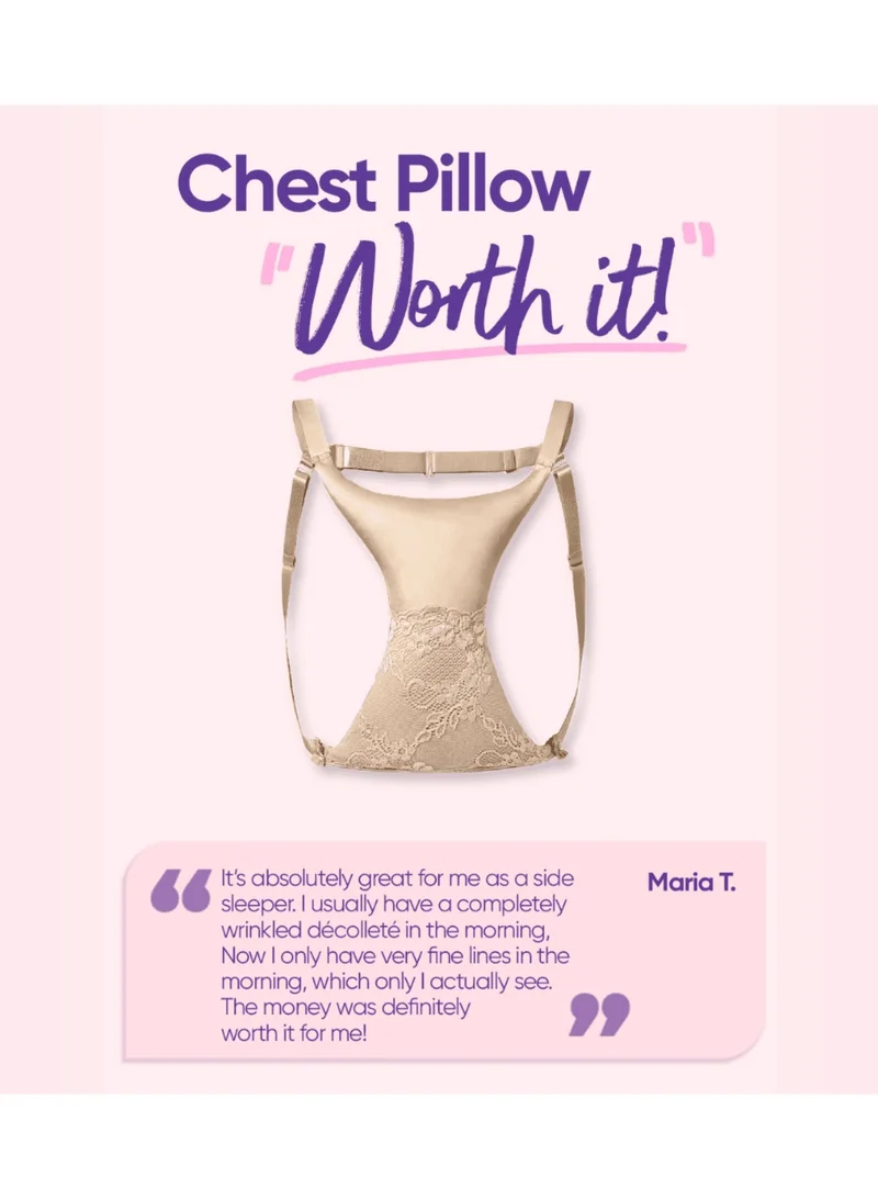 Beauty Pillow وسادة دعم الصدر للنوم المريح ومنع التجاعيد