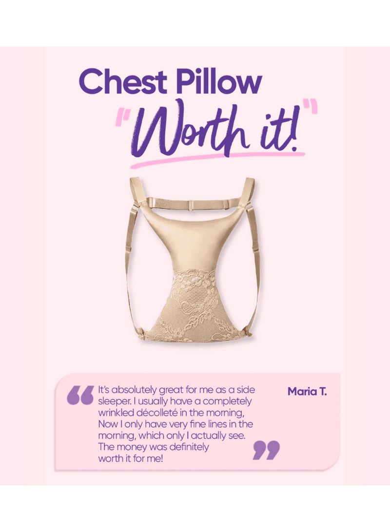 Beauty Pillow Chest Support Pillow for Comfortable Sleep & Wrinkle Prevention  - Image 3