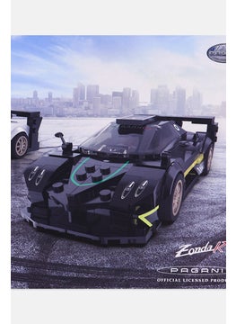 RASTAR Pagani Zonda R BL Model Kit, Black  - Image 5