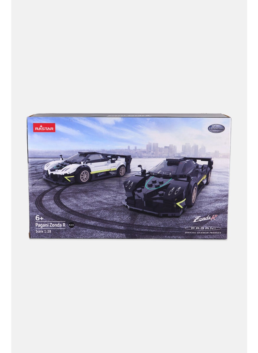 RASTAR - Pagani Zonda R BL Model Kit, Black - Image 1