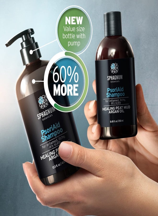 Sphagnum Botanicals Natural Psoriasis Shampoo - Peat Mud & Tea Tree Oil Therapy for Itchy and Red Scalp Treatment. No Coal Tar. 8.45 Oz - Image 4