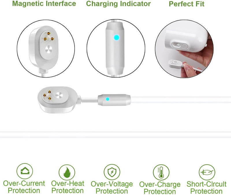 LIFEMOI Upgraded, with Charging Alert Breathing Light. 6w Solar Panel Compatible with Arlo Pro 5S 2K, Pro 4, Pro 3, Floodlight, Ultra 2, Ultra, and Go 2 Cameras, Easy Install，IP66 Waterproof，4m Charging Cable - Image 2