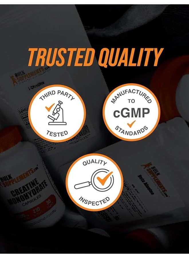 بالك سابلمنتس مسحوق حمض الهيالورونيك من BulkSupplements.com - كصوديوم الهيالورونات، مكملات حمض الهيالورونيك - درجة غذائية، خالٍ من الغلوتين - 215 ملغ لكل حصة، 50 غ (1.8 أونصة) (عبوة واحدة) - Image 5