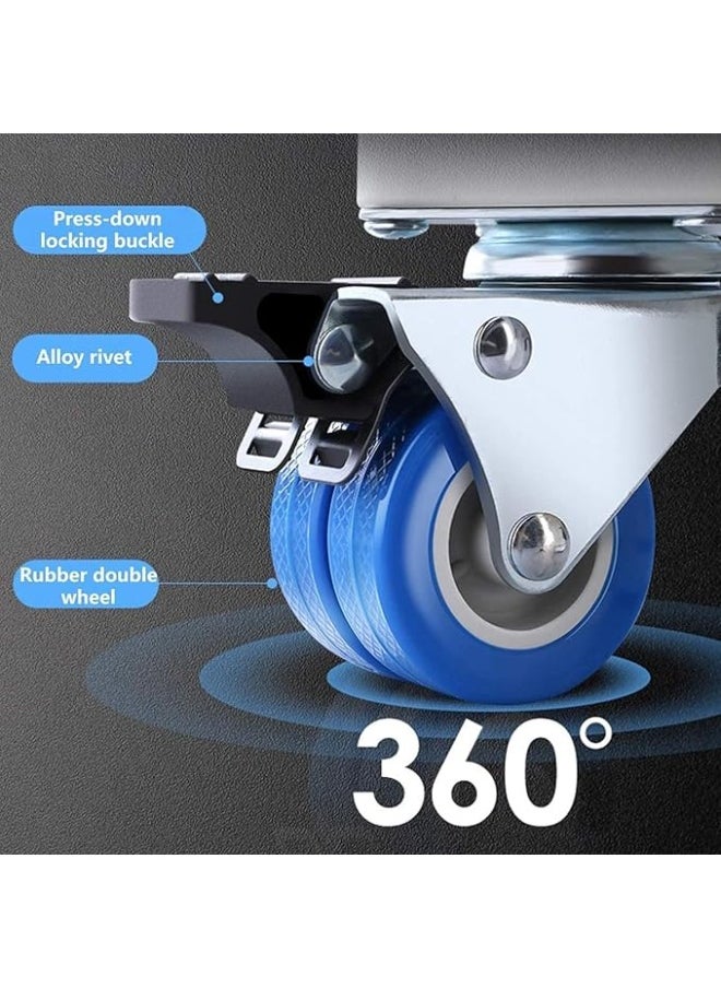 Washing Machine Base Stand, Adjustable Mobile Base，With Universal Wheels And 4 Single Lock Wheels, Moisture Resistant And Durable，Suitable For Washing Machines, Dryers, Refrigerators
