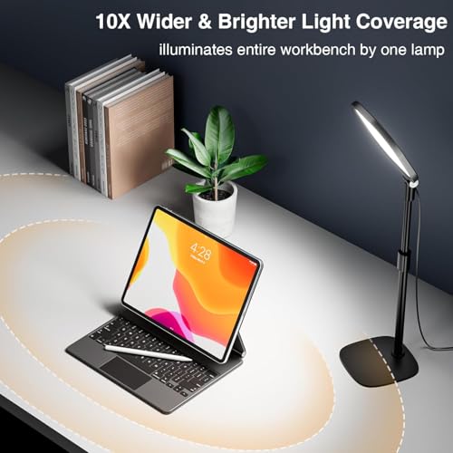 Cason Slab Key Light for Video Shooting YouTube, Tripod Stand with Light Five Color Temperatures 3200K-5600K, Adjustable Brightness 1455 Lumens, CRI 95+ with Extendable Stand for Content Creation. - Image 2