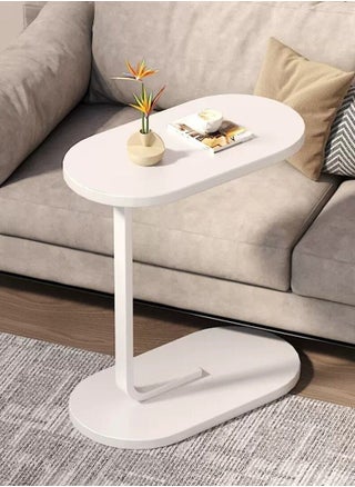 Couch Table, C Shaped End Table, Sofa Side Table Slide Under for Living Room Bedside Bathroom Rustic Office Laptop Snack Coffee Table, Metal Frame, Easy Assembly 45*30*63CM - pzsku/Z2EE973F970A1006F95FEZ/45/_/1688465480/c1827b69-e4a2-423e-8a41-2d1713cfcd72