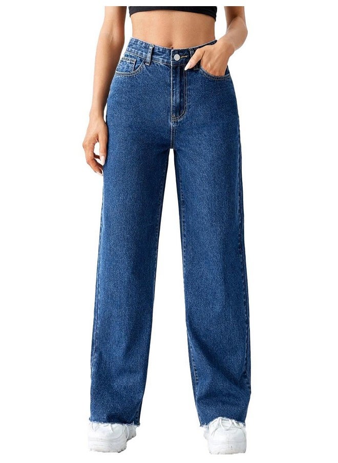 Kotty KOTTY Women's High Rise Cotton Lycra Blend Ankle Length Relaxed Fit Jeans  - Image 1