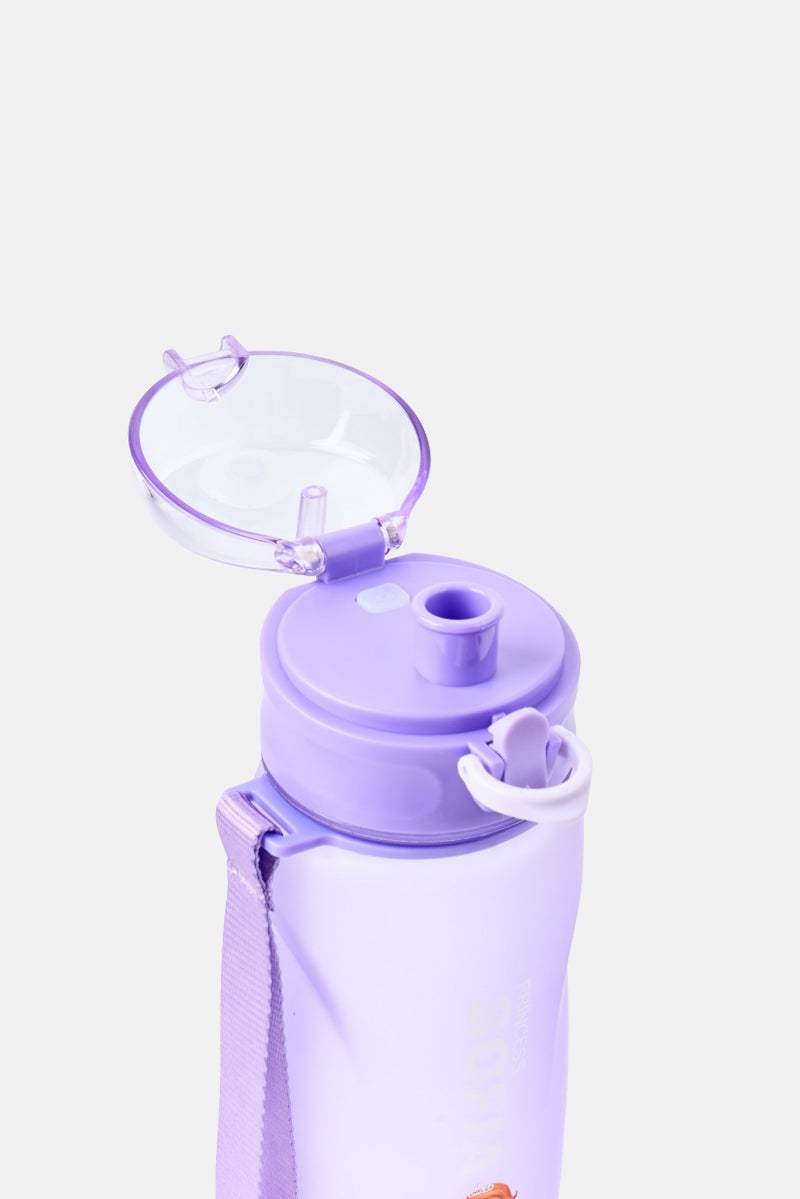 Disney Sofia Series Portable Water Bottle 650 ml, Purple - Image 4