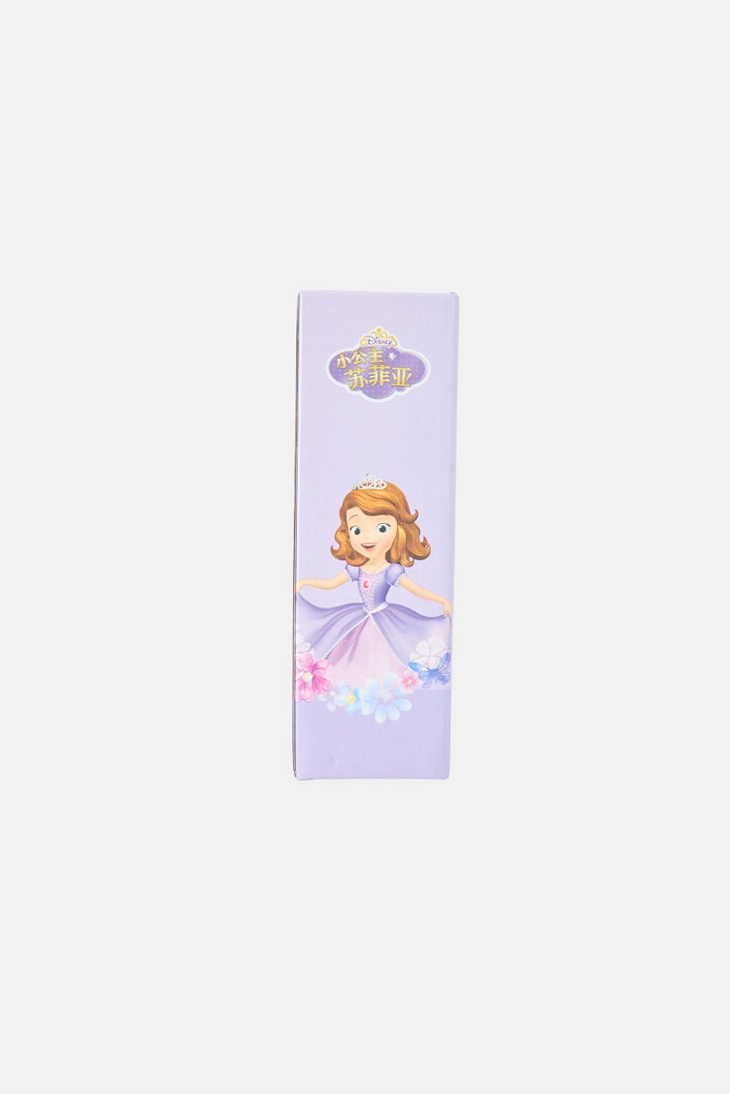 Disney Sofia Series Portable Water Bottle 650 ml, Purple - Image 2