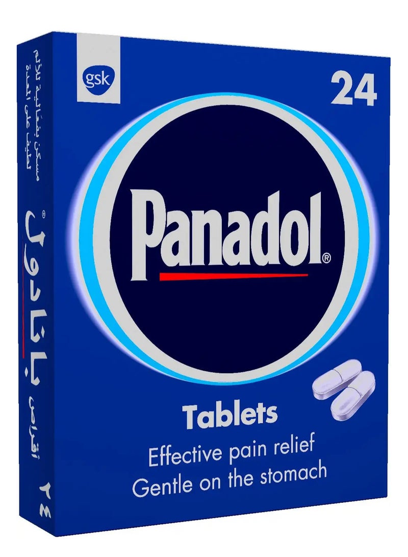 Panadol Pack Of 2 Blue Paracetamol 500 Mg 24 Tabs  - Image 4