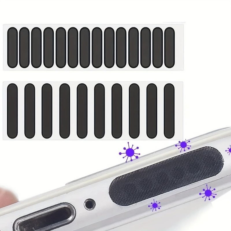 75pcs Phone Charging Port Cleaning Kit Compatible With Multiple Devices Speaker Dustproof Mesh Stickers Cleaning Set - Image 3