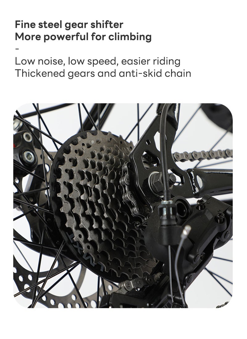 ETG 21 Speed Drivetrain, Aluminum Frame, 26 Inch Wheels, Disc Brakes, Mountain Bike for Men and Women  - Image 4