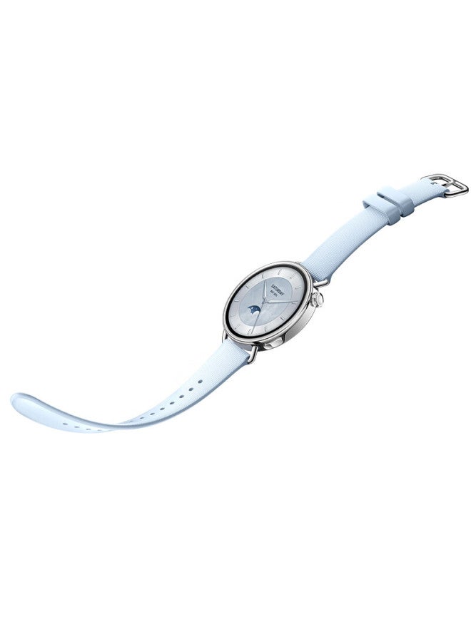 M I Mi Xiaomiwatchs4 41mm Blue Subsidies Car Key Pengpai2 Heart Rate And Blood Oxygen Monitoring Mi Watch S4 Women's Watch - Image 4