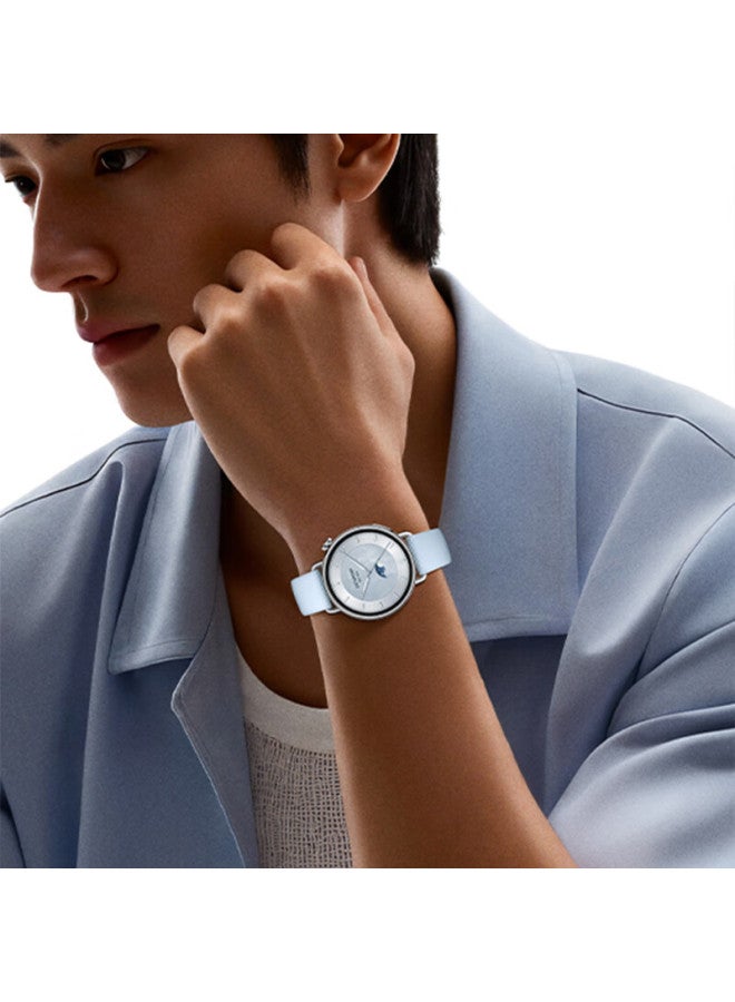 M I Mi Xiaomiwatchs4 41mm Blue Subsidies Car Key Pengpai2 Heart Rate And Blood Oxygen Monitoring Mi Watch S4 Women's Watch - Image 3