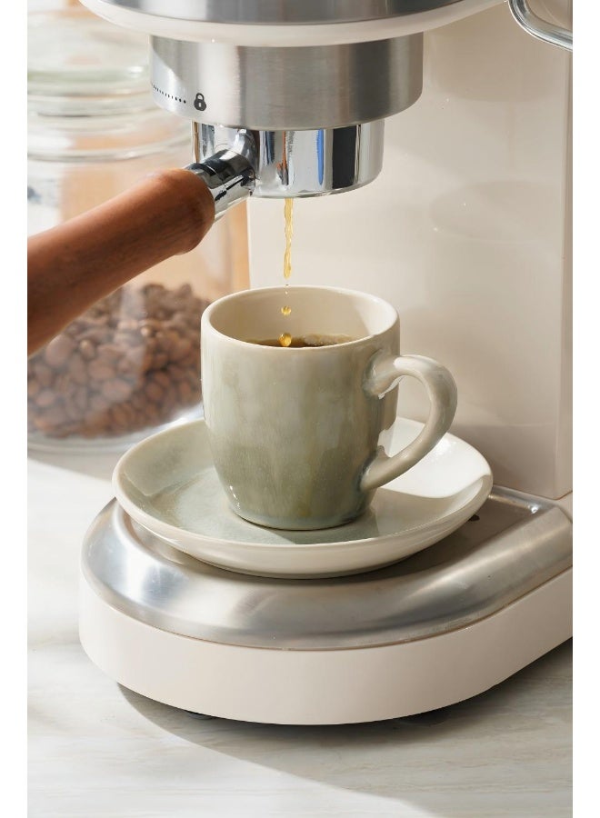 Famiware Glacier Series 4 Pieces Espresso Cups Set, Sage Green - Image 4