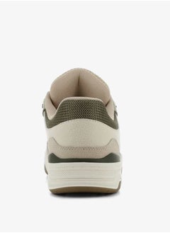 SJ Women's Panelled Lace-Up Low Ankle Sneakers  - Image 3