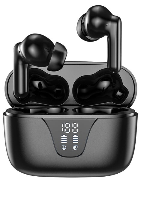 I35 Wireless TWS Earbuds 40 mAh Battery 5.3 Chipset Faster And Reliable Connection Latest Digital Charging Display Handsfree