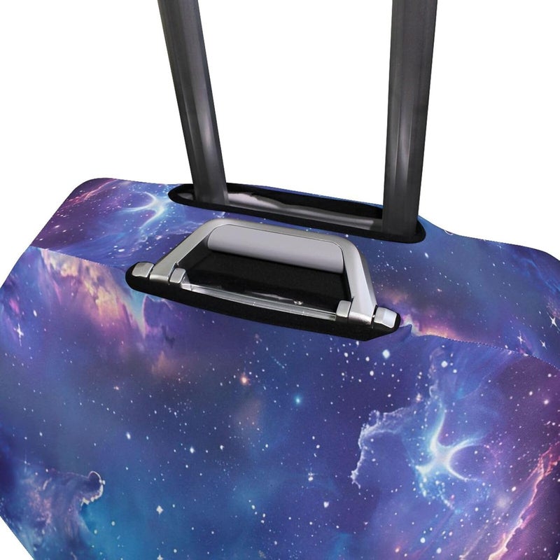 Universe Luggage Cover for Suitcase, Elastic Travel Protector with Zipper, Washable Anti-Scratch Dustproof Luggage Sleeve Fits 29-32 Inch - Image 4