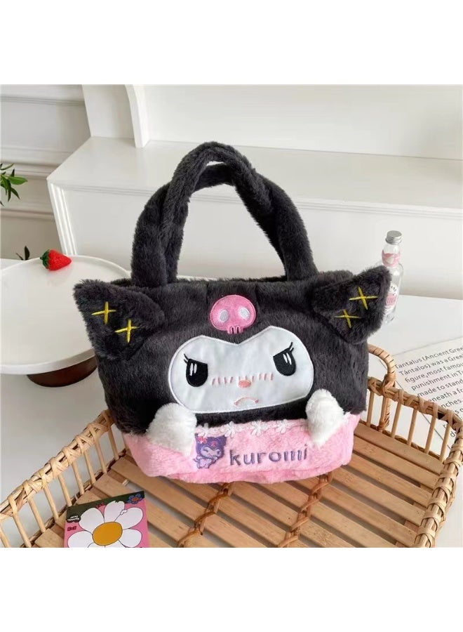 general Cartoon plush bag, crossbody bag, plush backpack, and wallet - Image 1