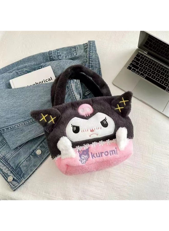 general Cartoon plush bag, crossbody bag, plush backpack, and wallet - Image 4