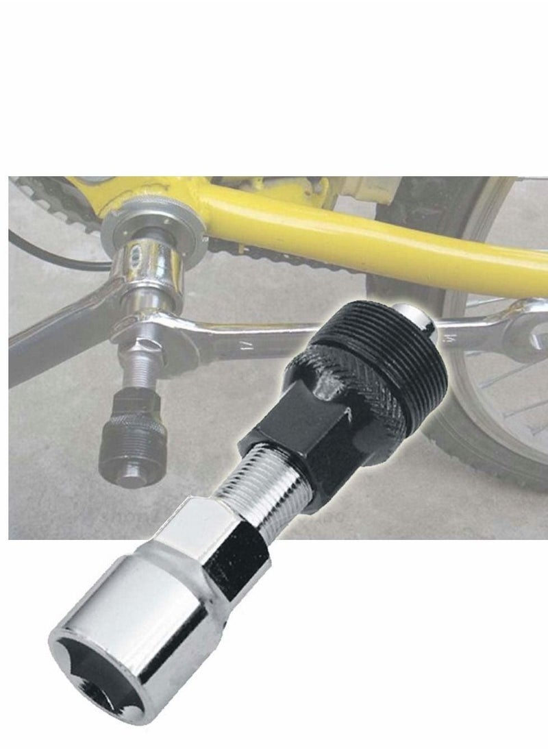 Excefore - 5 in 1 Bike Repair Tool Set, Chain Whip Wheel Sprocket Removal Tool Crank Puller Bottom Bracket Remover Freewheel Box Remover Chain Breaker - Image 1