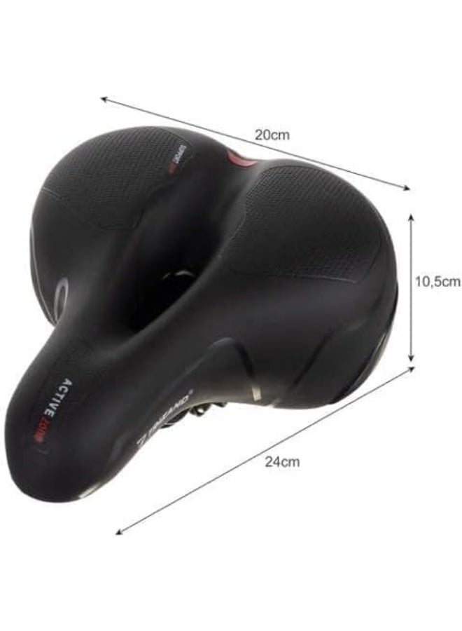 TrueFit TRUE FIT®Comfortable Medical Bicycle Chair Wide Memory Foam Non-Slip Shock Absorption Cushions - Image 2