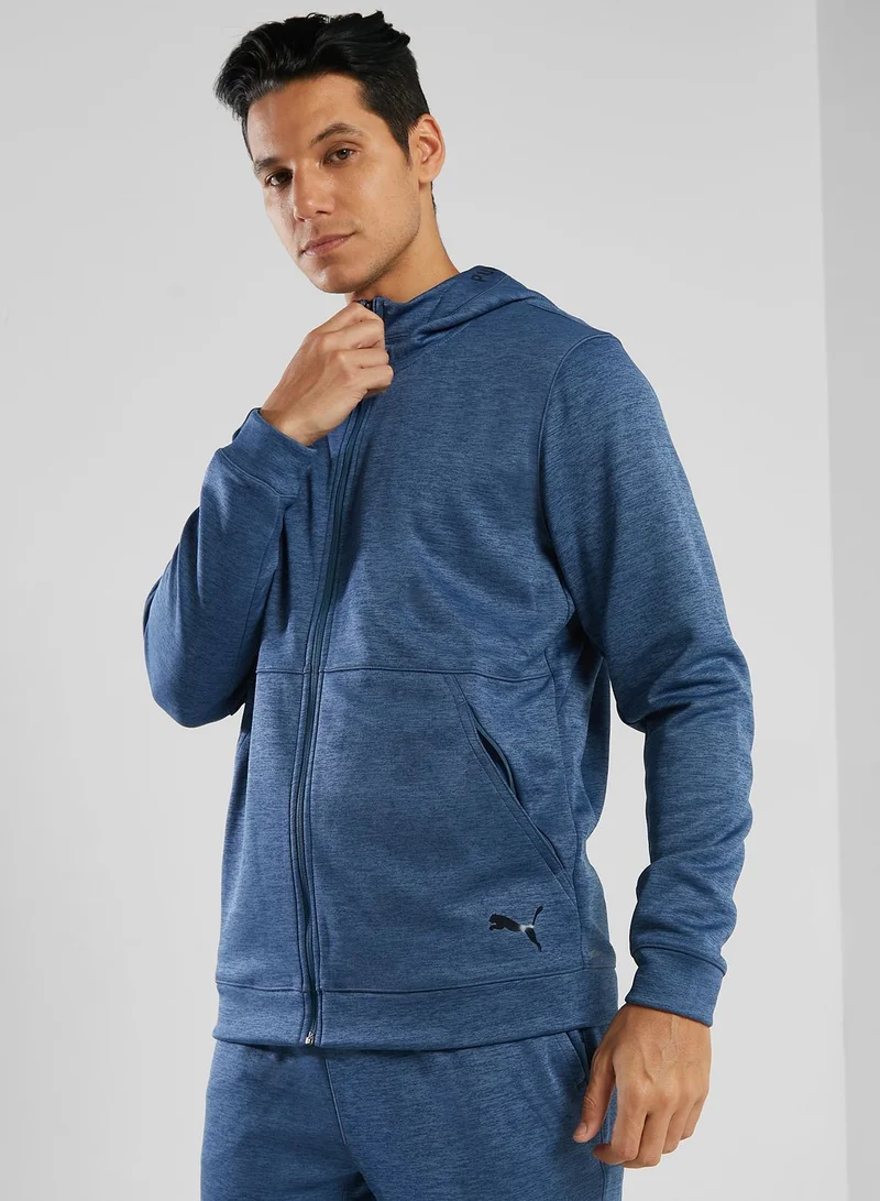 PUMA Logo Hooded Jacket