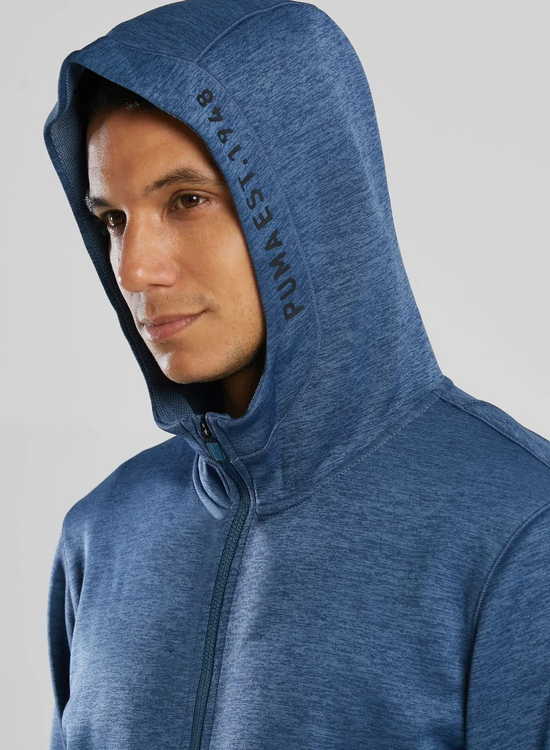 PUMA Logo Hooded Jacket