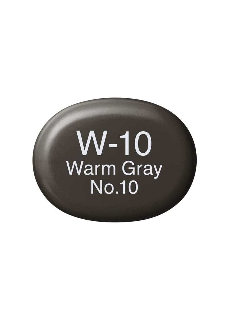 COPIC Copic Markers W10-Sketch, Warm Gray  - Image 1