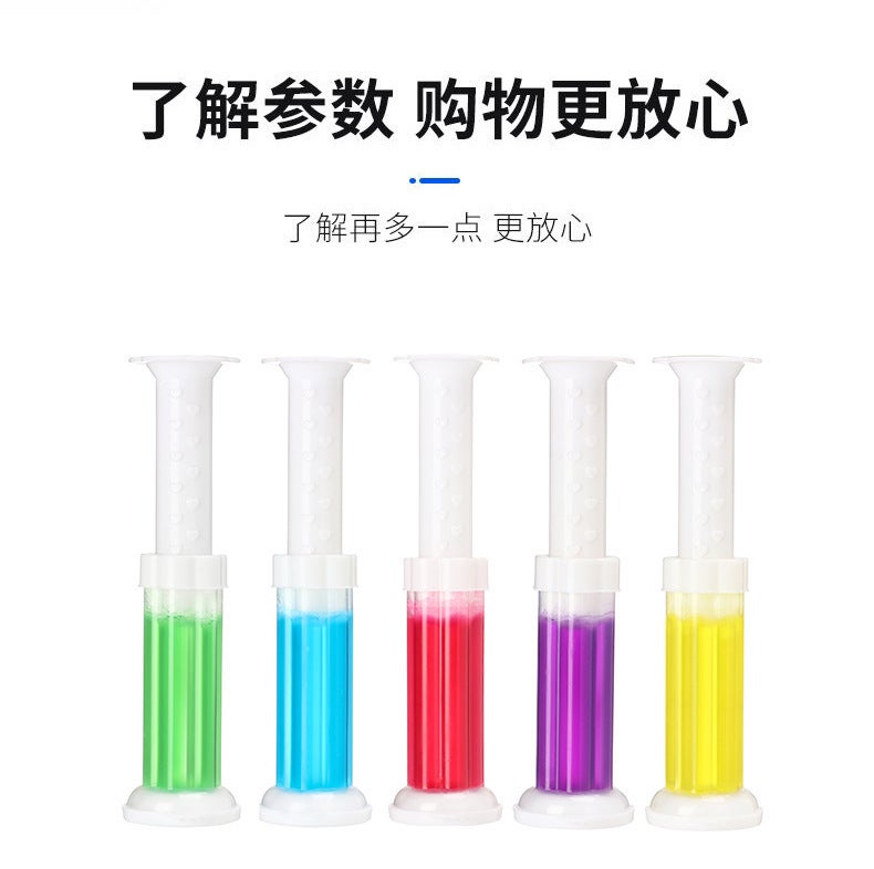 Toilet Flower Bathroom Toilet Fragrance Deodorizing Gel To Remove Odors 12 Toilet Toilet Cleaner - Image 4