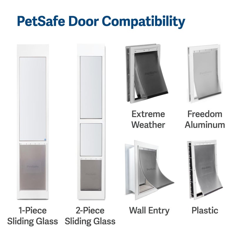 PetSafe Original Replacement Flap - Doggie Door Vinyl Replacement Flap for Sliding Glass Pet Door - Durable & Made with Non-Toxic Materials - 16 7/8" H x 10 1/8" W - Large - Image 2