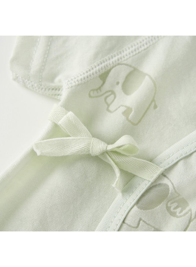 Tongtai Baby Short-sleeved Rompers Summer Thin Style Unisex Baby Clothes Newborn Onesies Crawlers Seamless Pajamas - Image 5