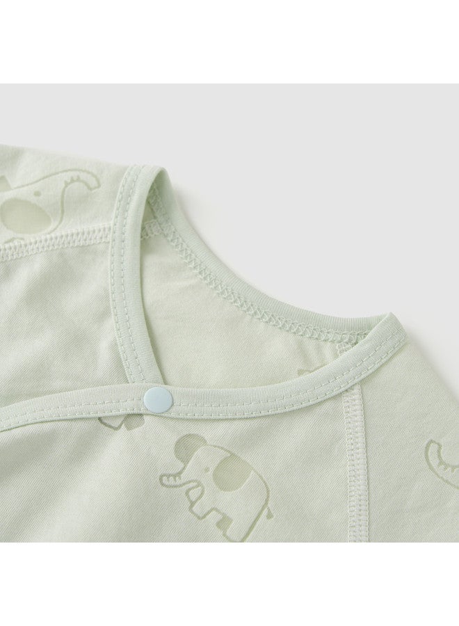 Tongtai Baby Short-sleeved Rompers Summer Thin Style Unisex Baby Clothes Newborn Onesies Crawlers Seamless Pajamas - Image 4