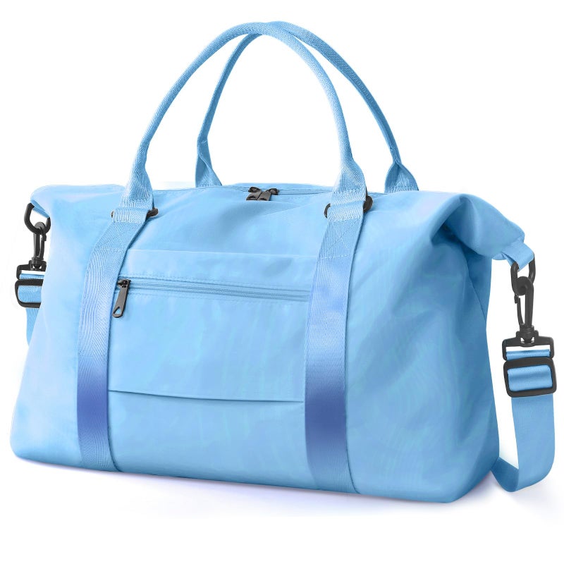 TOPBAG Travel Duffle, Waterproof Weekender Carry On Tote for Women, Travel Essentials Sport Gym for Men, Hospital Bag for Labor and Delivery, Overnight Luggage With Trolley Sleeve - Image 1