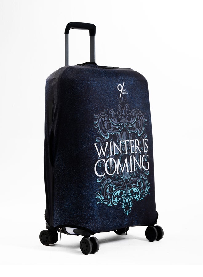 THE NINES LUGGAGE COVER "WINTER IS COMING" -M (22-24 inch) - Image 2
