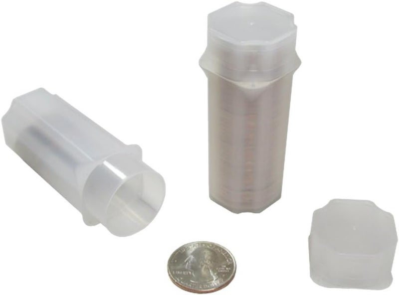 Guardhouse Large Storage Box for Quarters in Bank Rolls or Coin Tubes with Tubes - Image 3