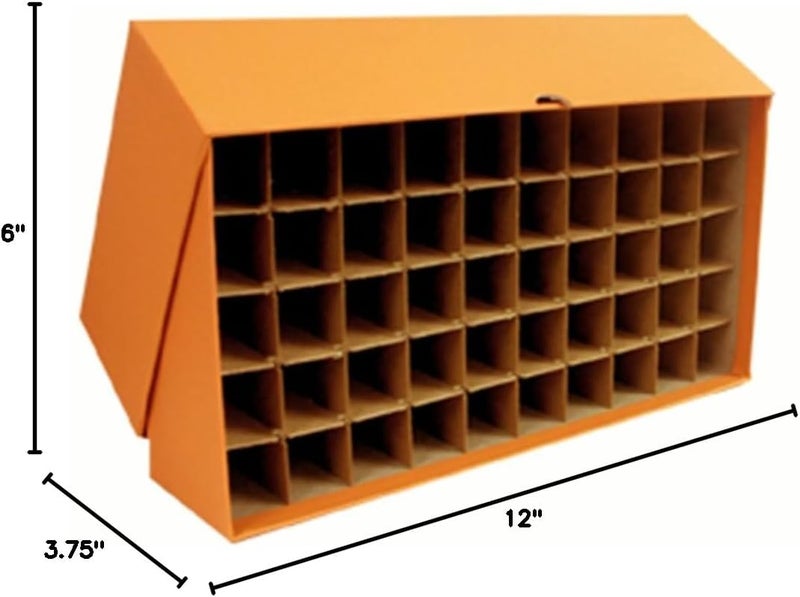 Guardhouse Large Storage Box for Quarters in Bank Rolls or Coin Tubes with Tubes - Image 4