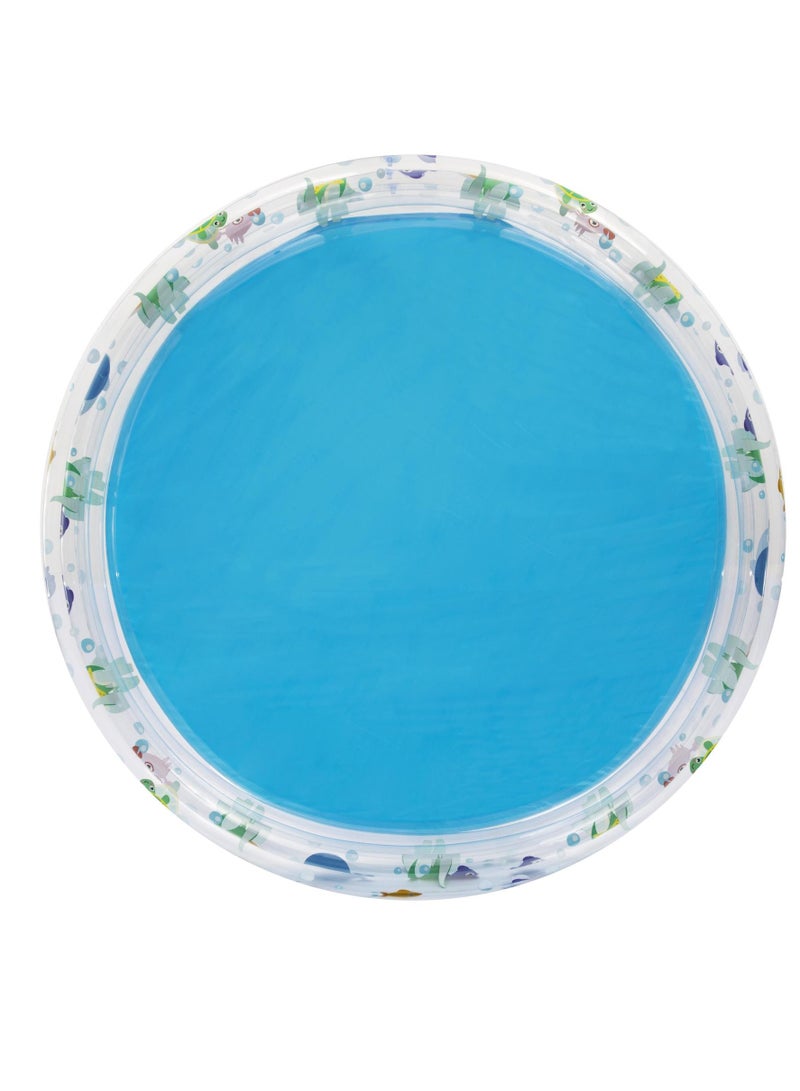 Bestway Deep Dive 3-Ring Sea Life-Themed Inflatable Pool 183x33cm | Kiddie Pool | Easy to Set Up | Backyard Pool | Family Pool Perfect for Summer - Image 4