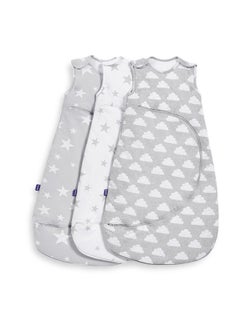 Snuz Pouch Sleeping Bag Fir Infant And Baby Clever Nappy Change Zip 100% Cotton For Temperatures If 21 - 23 Celsius Suitable From 0 To 6 Months Colour Cloud Nine Maximum Baby Length 68 Cm  - Image 4
