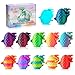 SYEFKJSA 12PCS 3D Printed Dragon Eggs with Dragon Inside Mini Dragon Egg Set Articulated Crystal Fidget Toys for Home Office Desk Decor Easter Basket Essentials Stuffers Series B - Image 2
