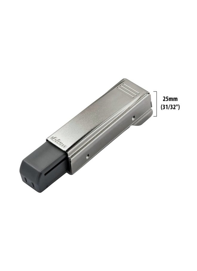 Blum Blum 973A0500.01x20 973A Blumotion Straight Arm Full Overlay Hinge for Doors, Nickel Finish (Pack of 20)  - Image 1